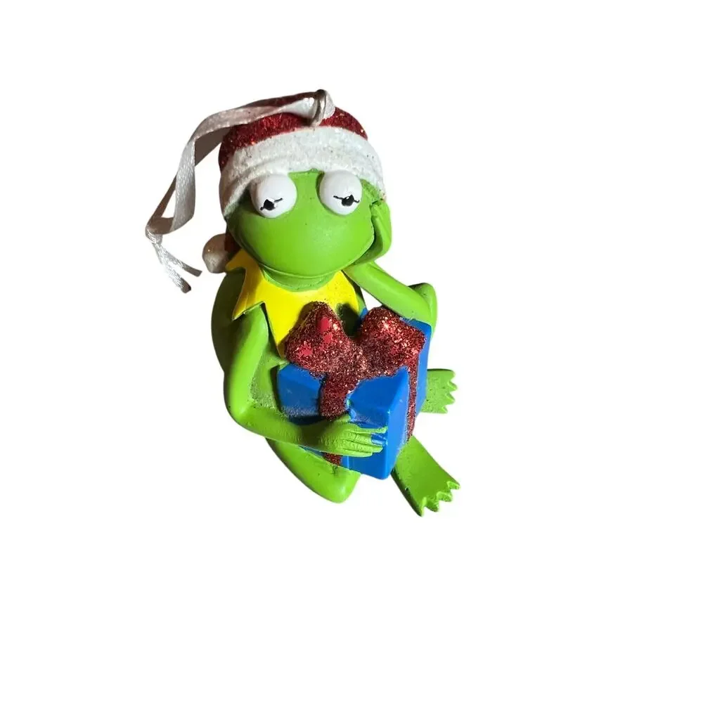 Hallmark Kermit The Frog Muppets christmas holiday Christmas tree ornament NEW